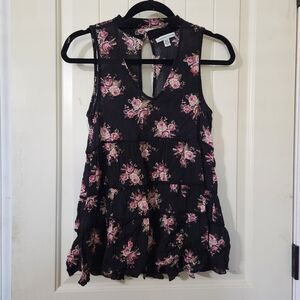 American Eagle Babydoll Floral Top